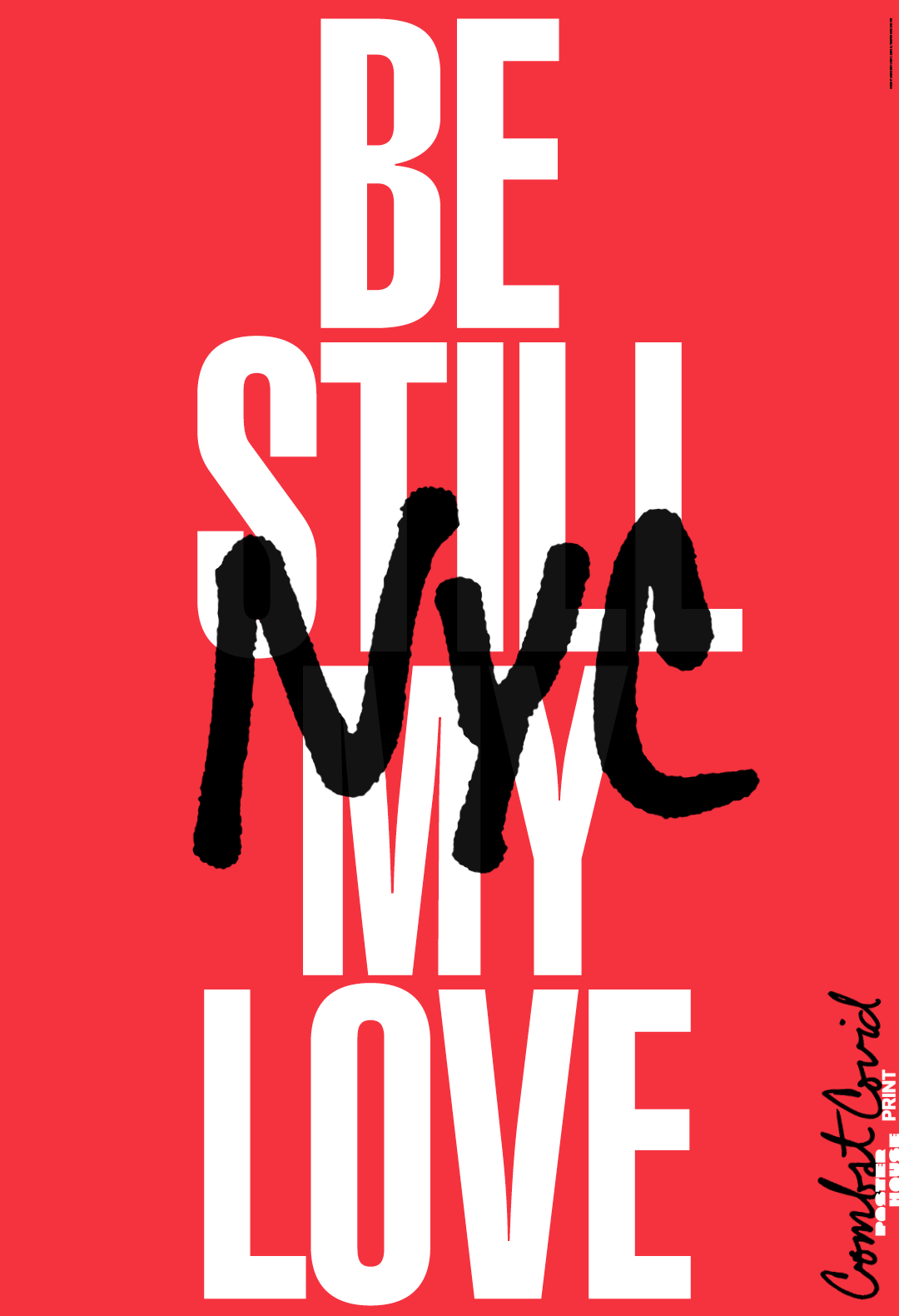 A type based poster featuring the phrase,